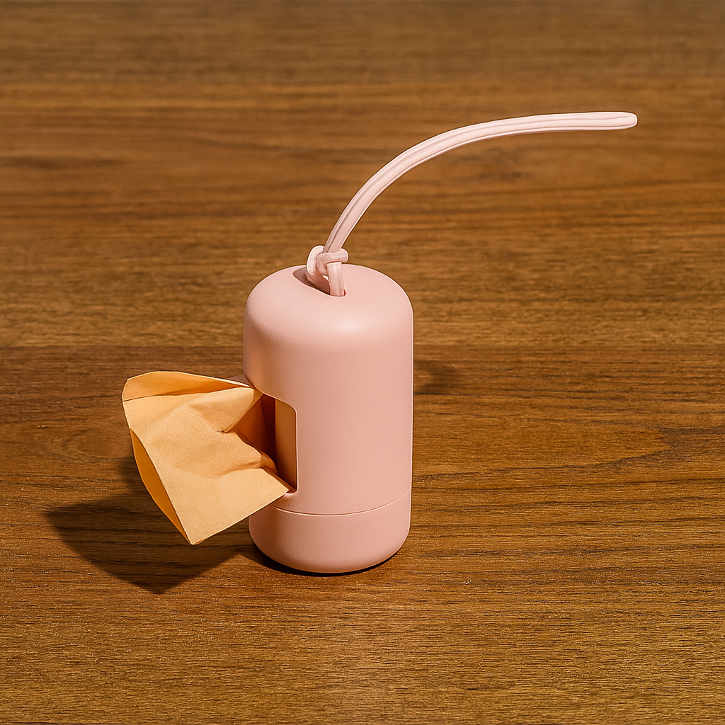Poop Bag Pale Pink